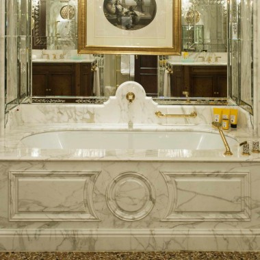 vasca da bagno in marmo calacatta 2