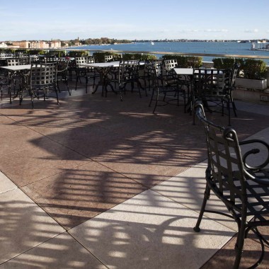 pavimentazione terrazza hotel danieli venezia
